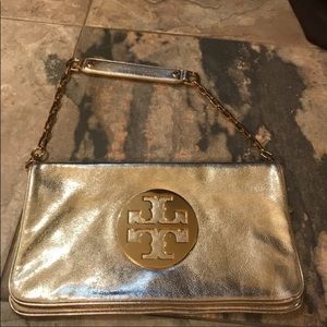 Tory Burch gold bag